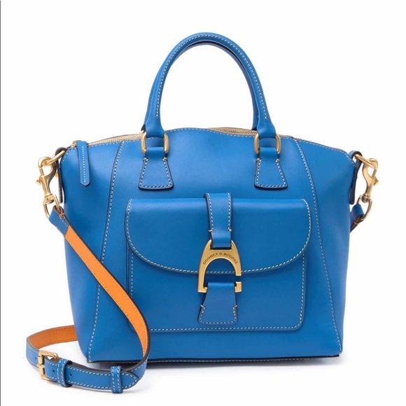 Dooney & Bourke Handbags - FINAL PRICE NWT Dooney & Bourke Naomi Blue Satchel